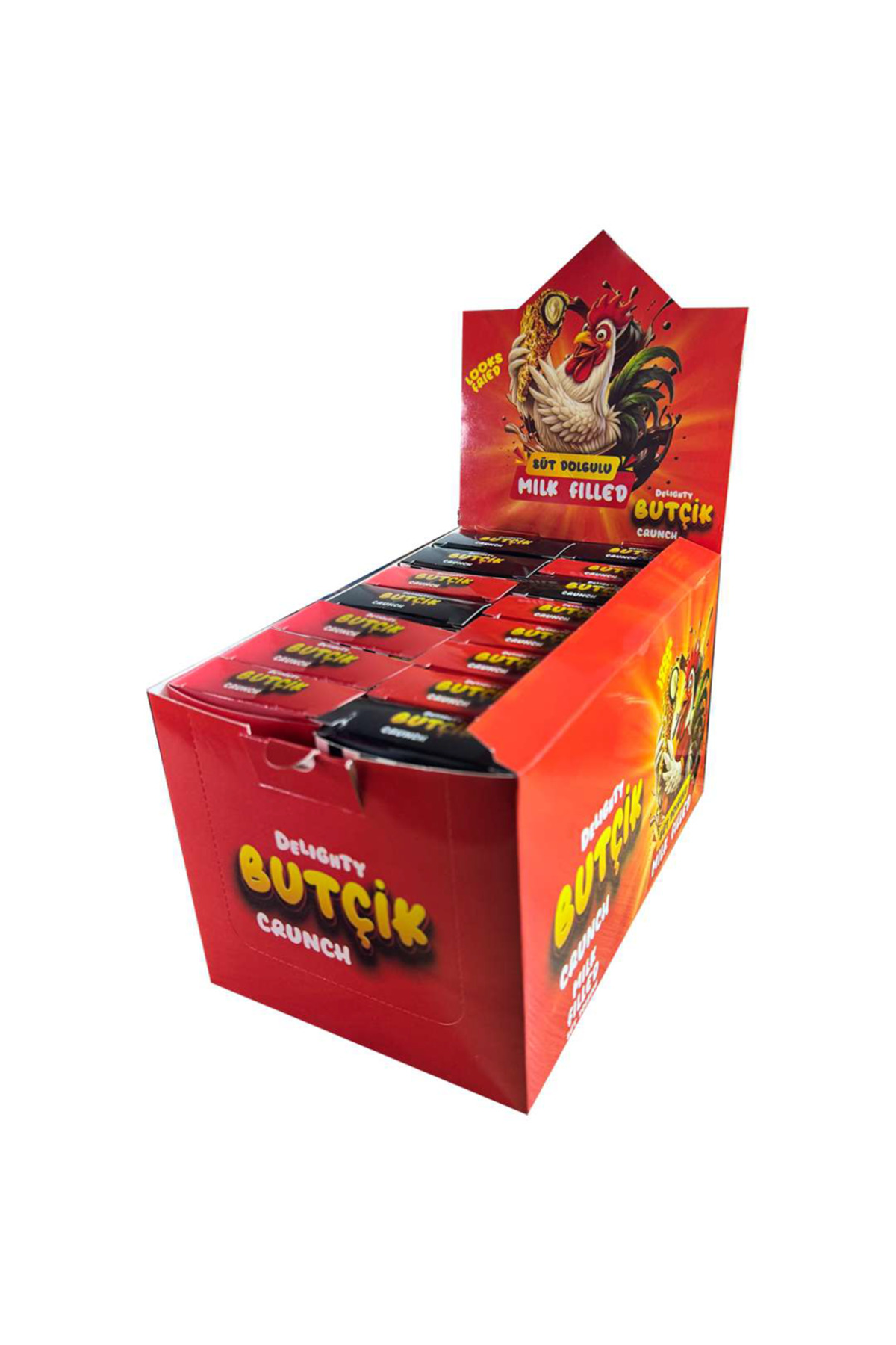 Butçik Crunch Süt Dolgulu Çikolata 16'lı Paket