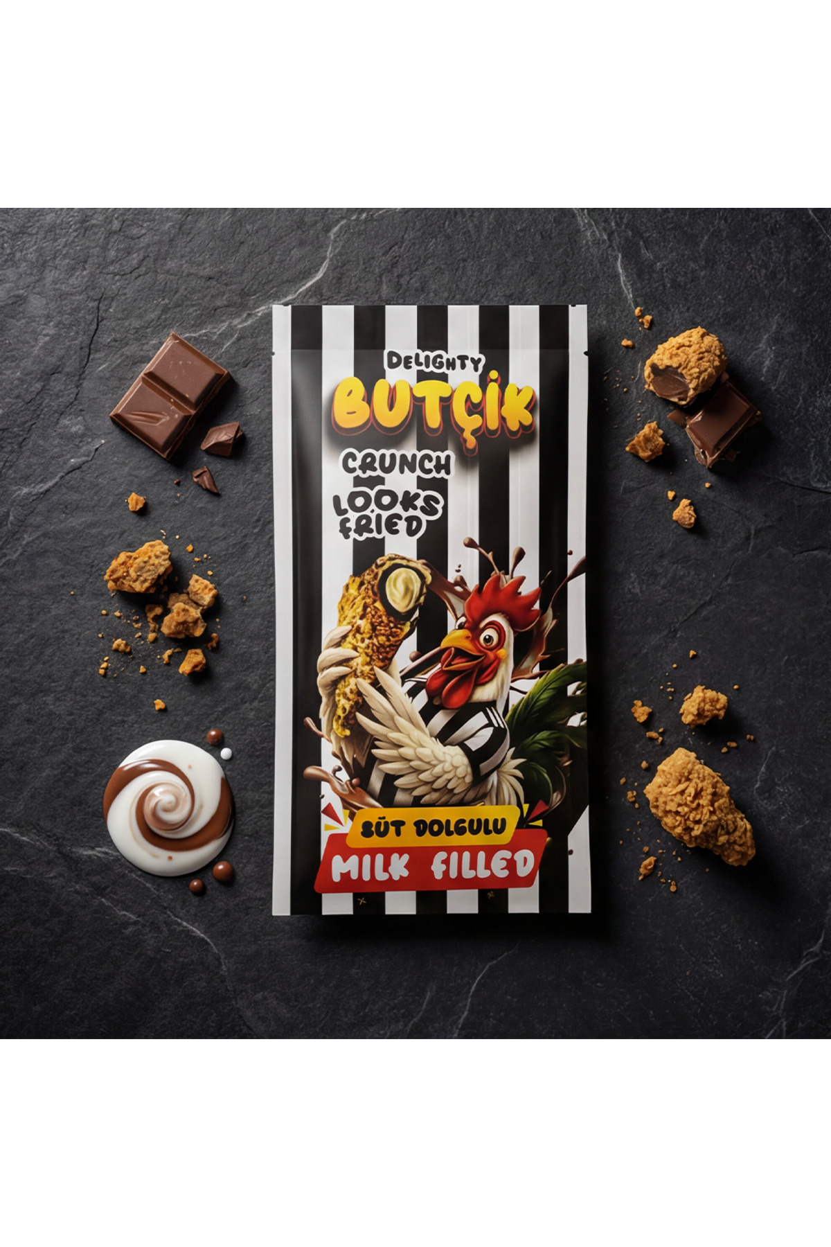 Butçik Crunch Süt Dolgulu Çikolata 2