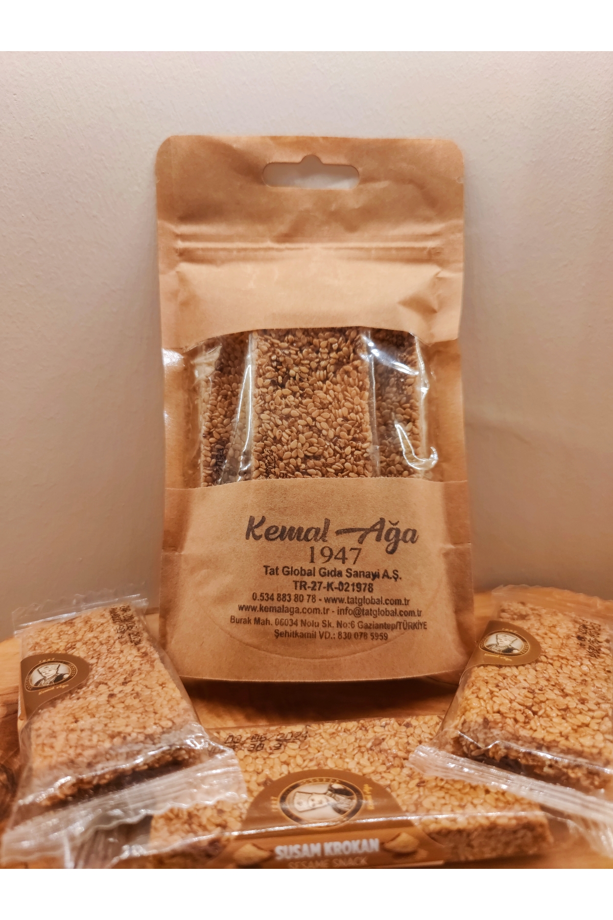 Susamlı Krokan (30 Gram 6'lı) 2