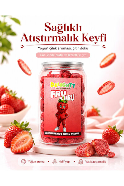 Delighty Freeze Dried Çilek