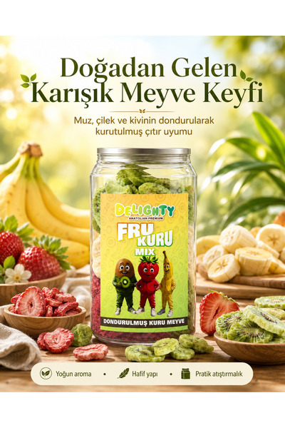 Freeze Dried Mix Meyve