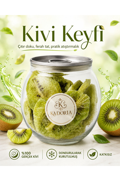 Freeze Dried Kivi Cipsi